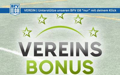 Unterstützt uns mit Vereinsbonus.de